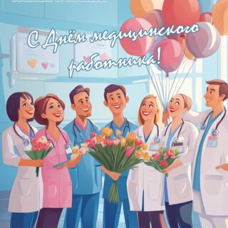 Поздравляем коллег с Днём медицинского работника!